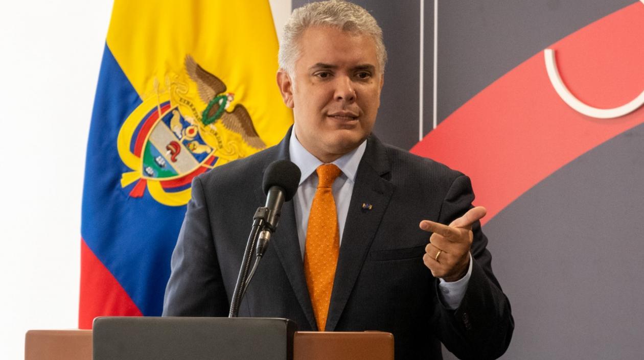 El Presidente de la República, Iván Duque.
