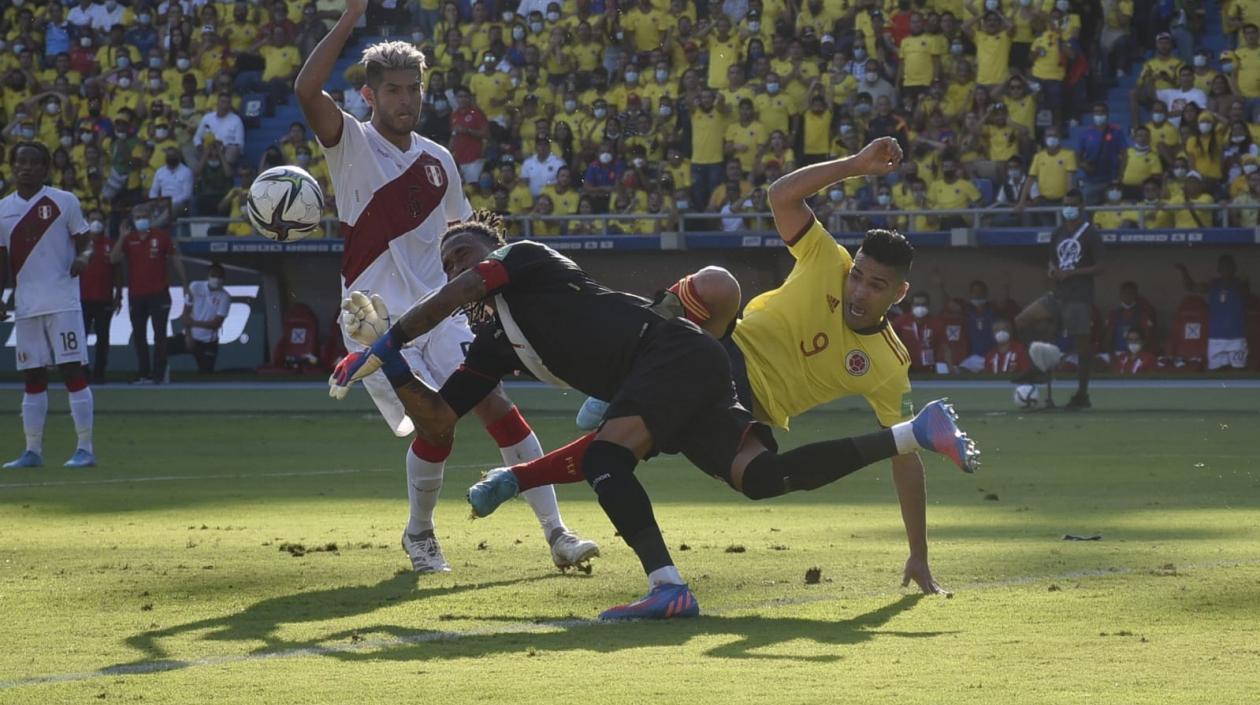 El delantero samario Radamel Falcao García.