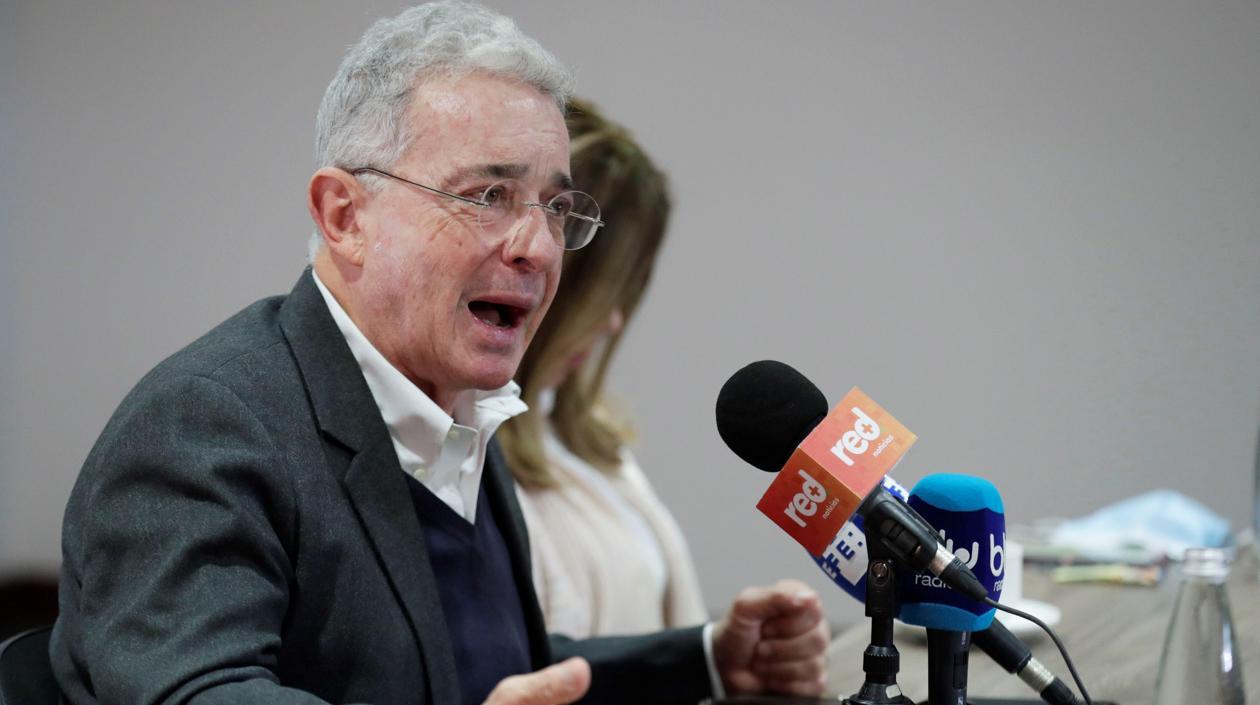 El expresidente de Colombia, Álvaro Uribe.