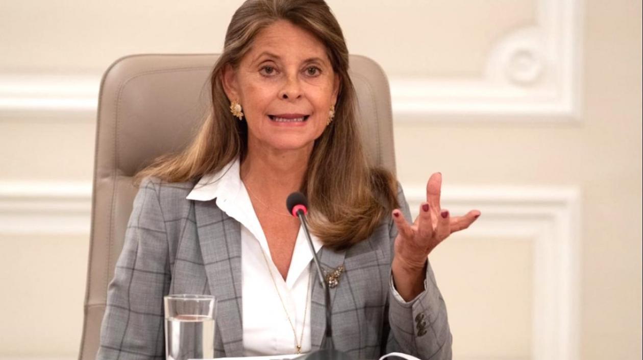 La vicepresidenta y canciller de Colombia, Marta Lucía Ramírez.