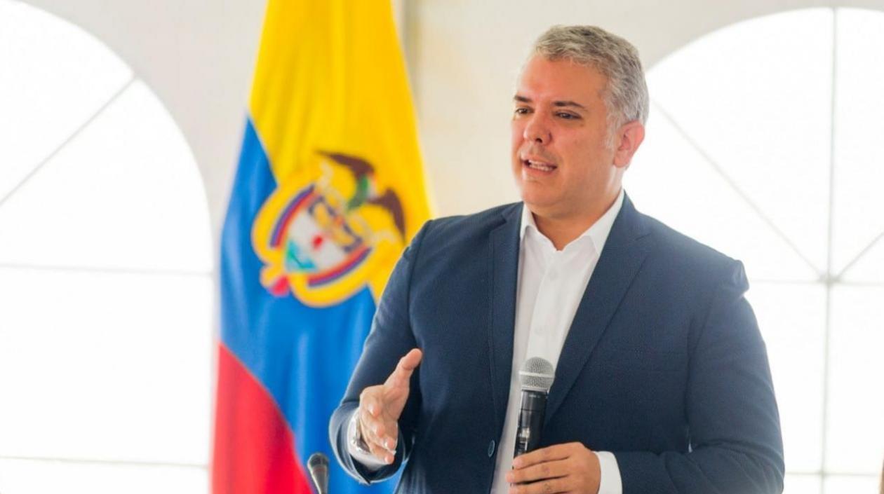 El Presidente de la República, Iván Duque.