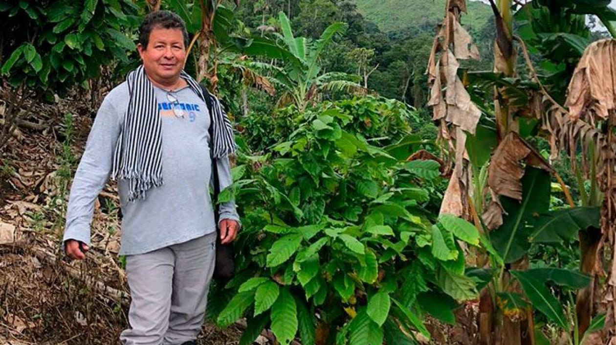 El líder social Teófilo Manuel Acuña.