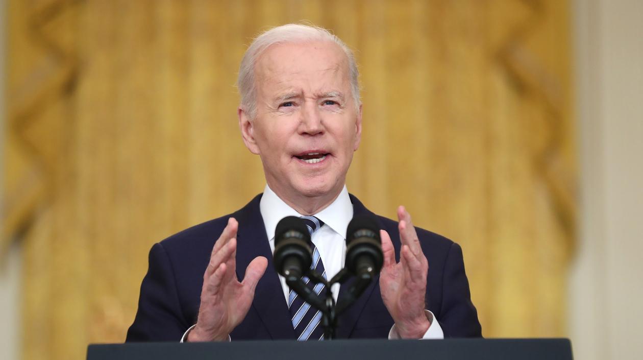 El presidente de Estados Unidos, Joe Biden.