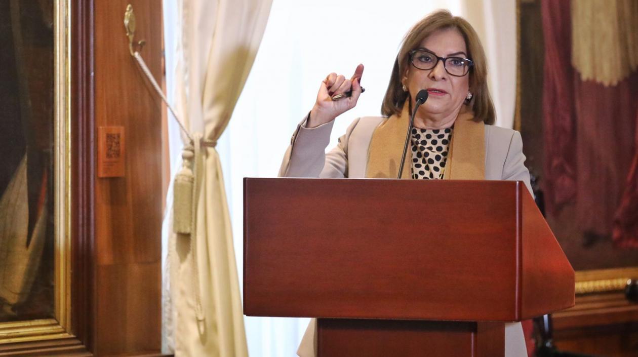 La Procuradora General de la Nación, Margarita Cabello Blanco.