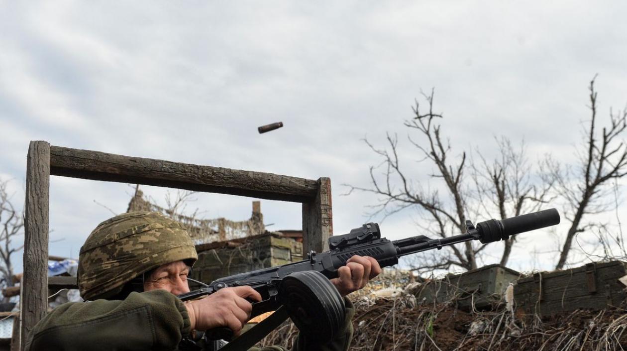 Imagen del aspecto de la guerra ruso-ucraniana.