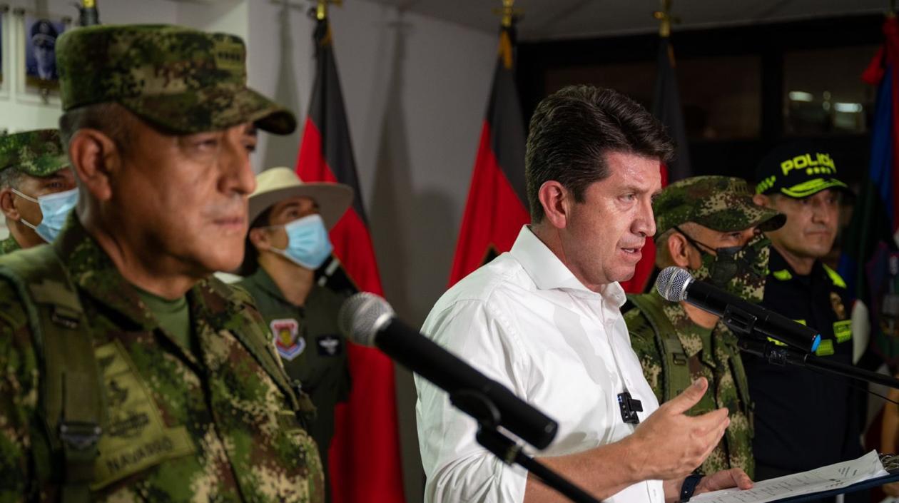 MinDefensa entrega declaraciones