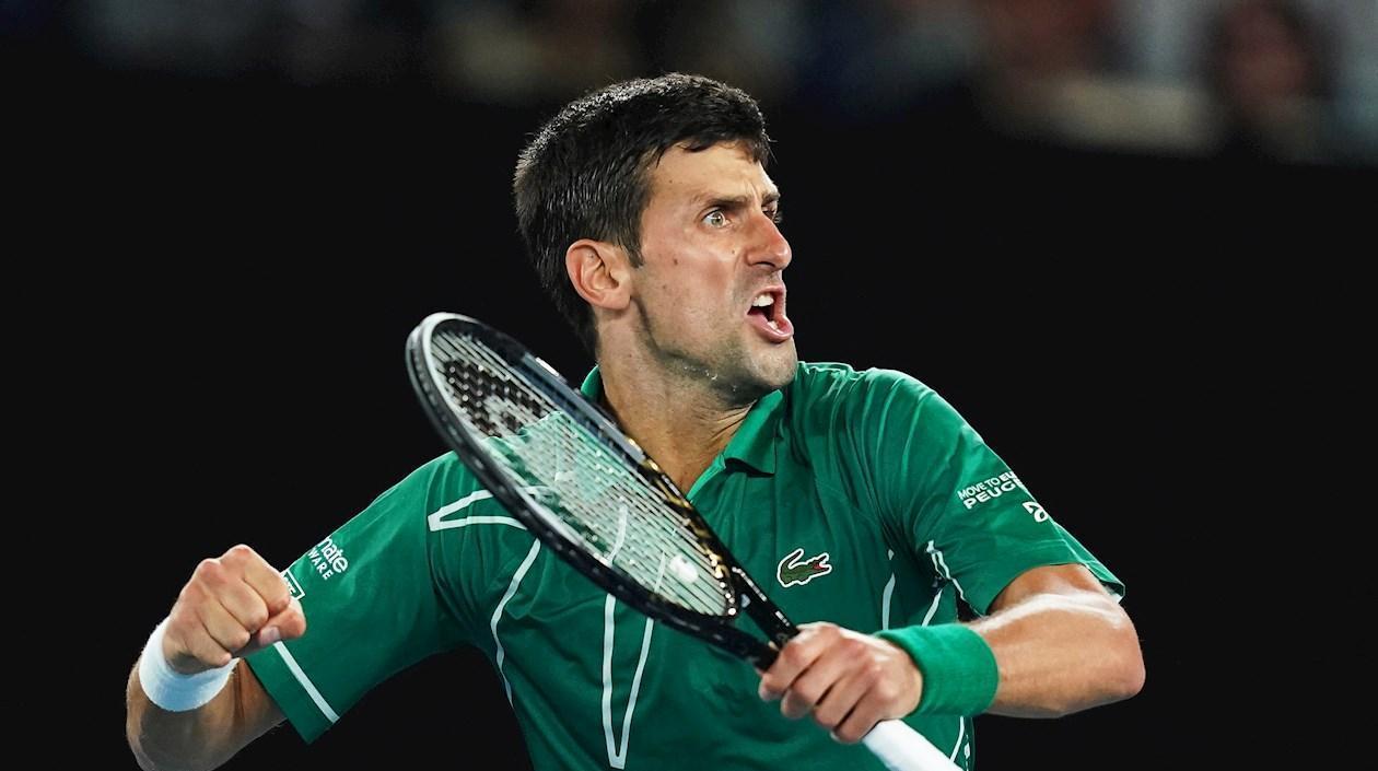 El serbio Novak Djokovic.