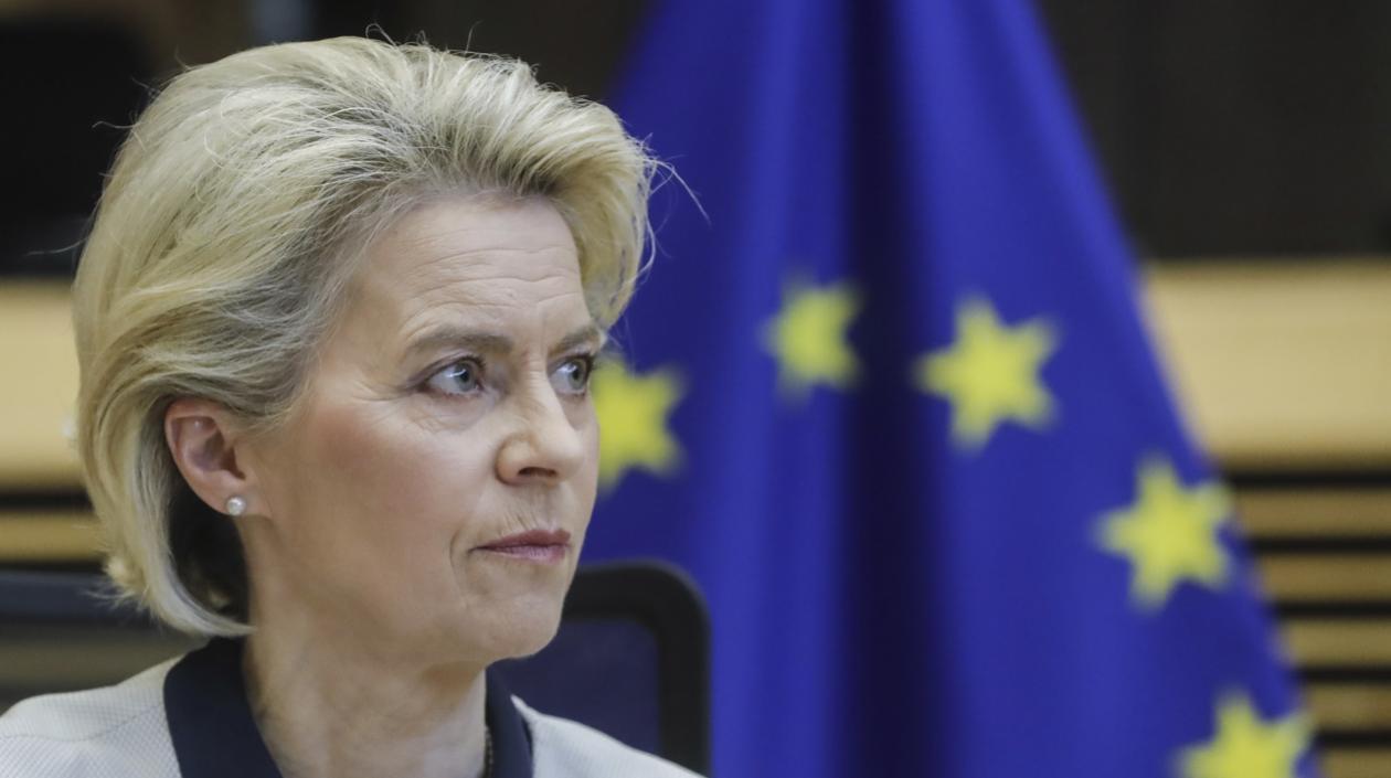 La presidenta de la Comisión Europea, Ursula Von der Leyen.