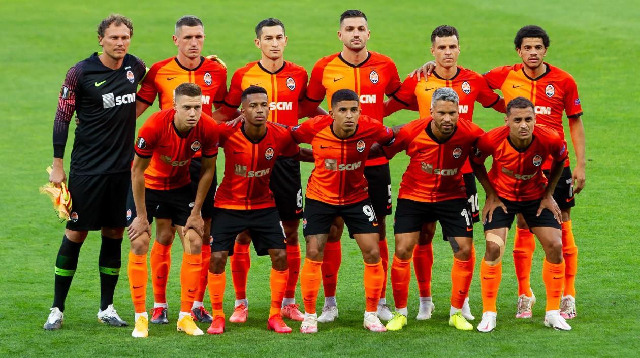 Shakhtar es uno de los equipos representativos del país, con sede en la zona de disputa. 