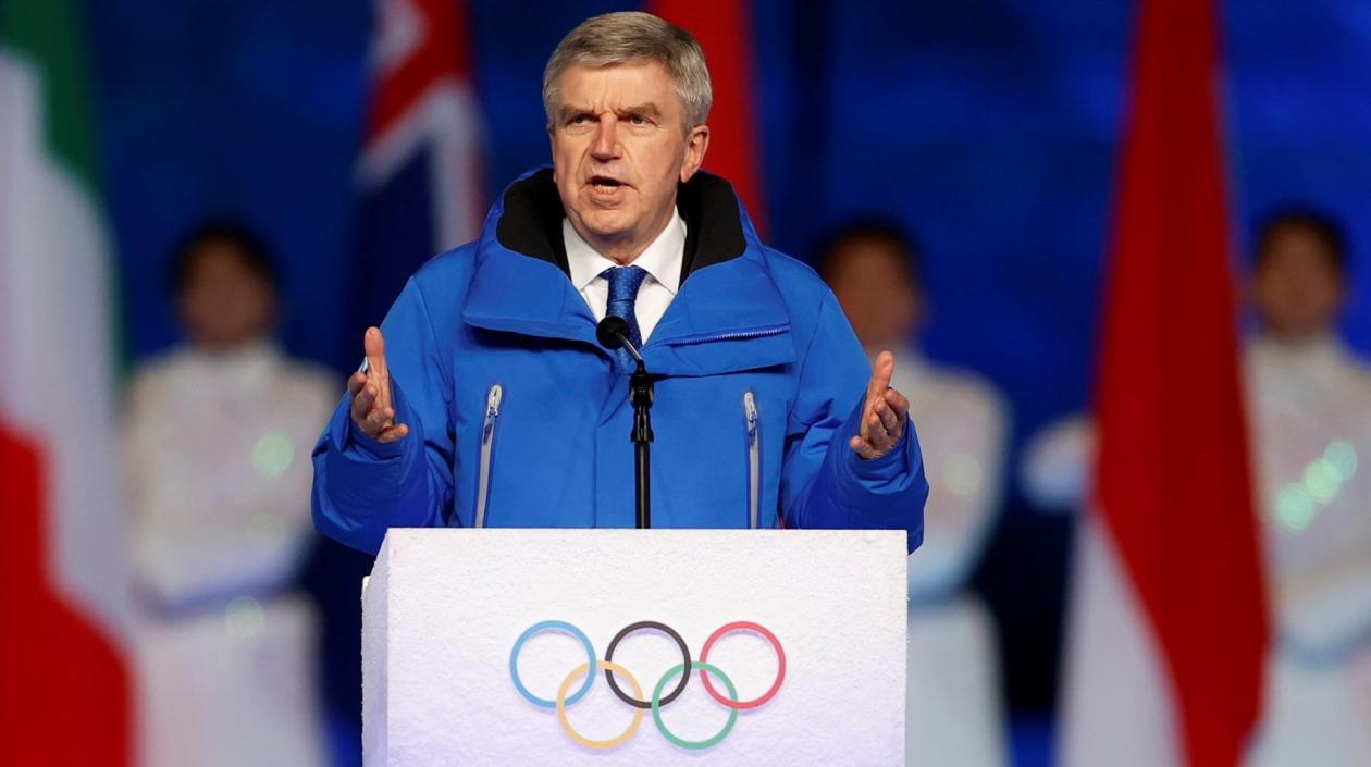 Thomas Bach, presidente del COI. 