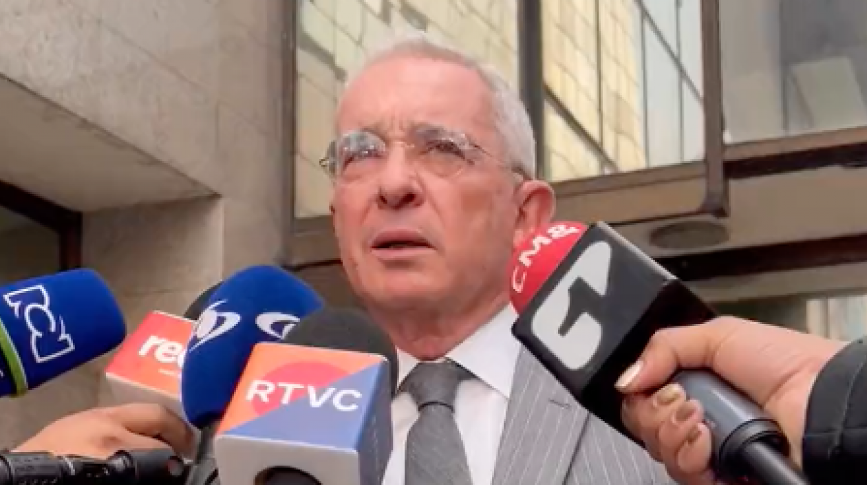 El expresidente de Colombia, Álvaro Uribe.