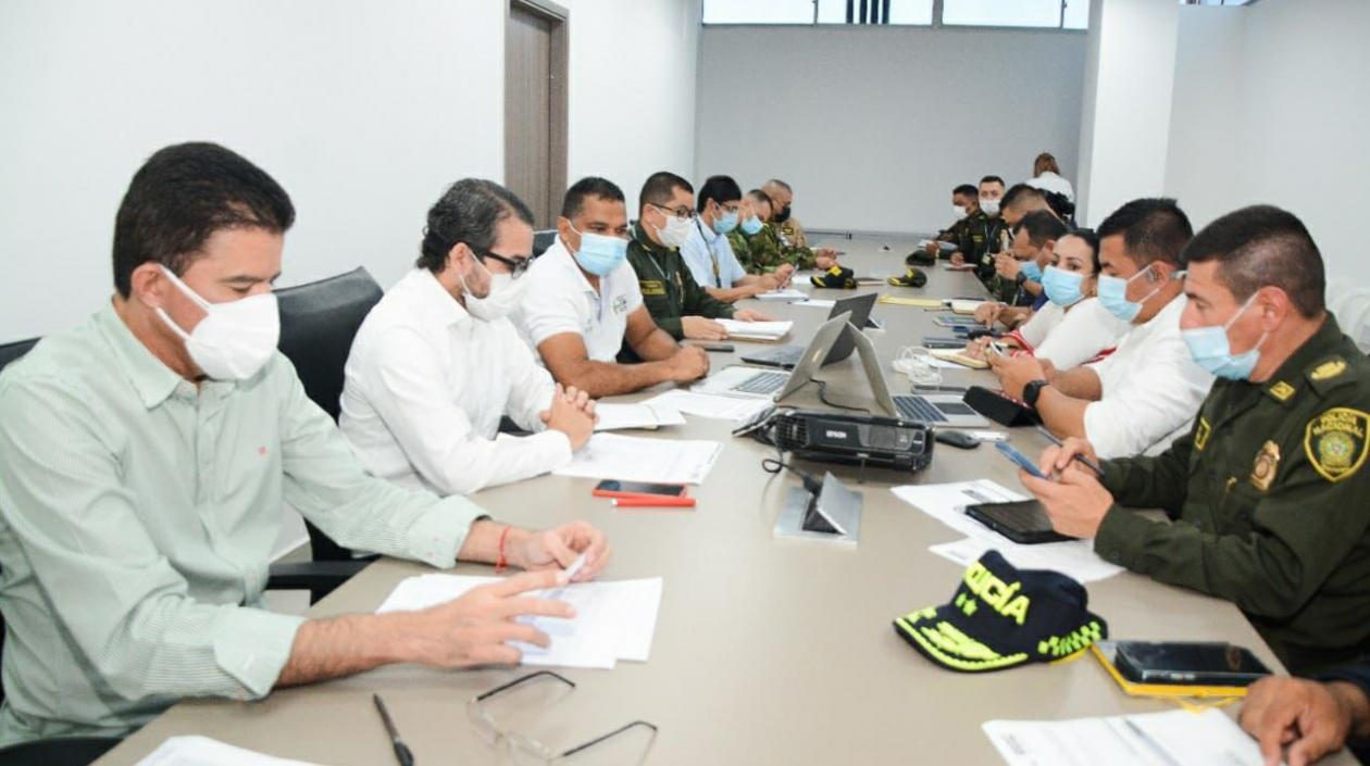 Consejo extraordinario de seguridad en Soledad. 