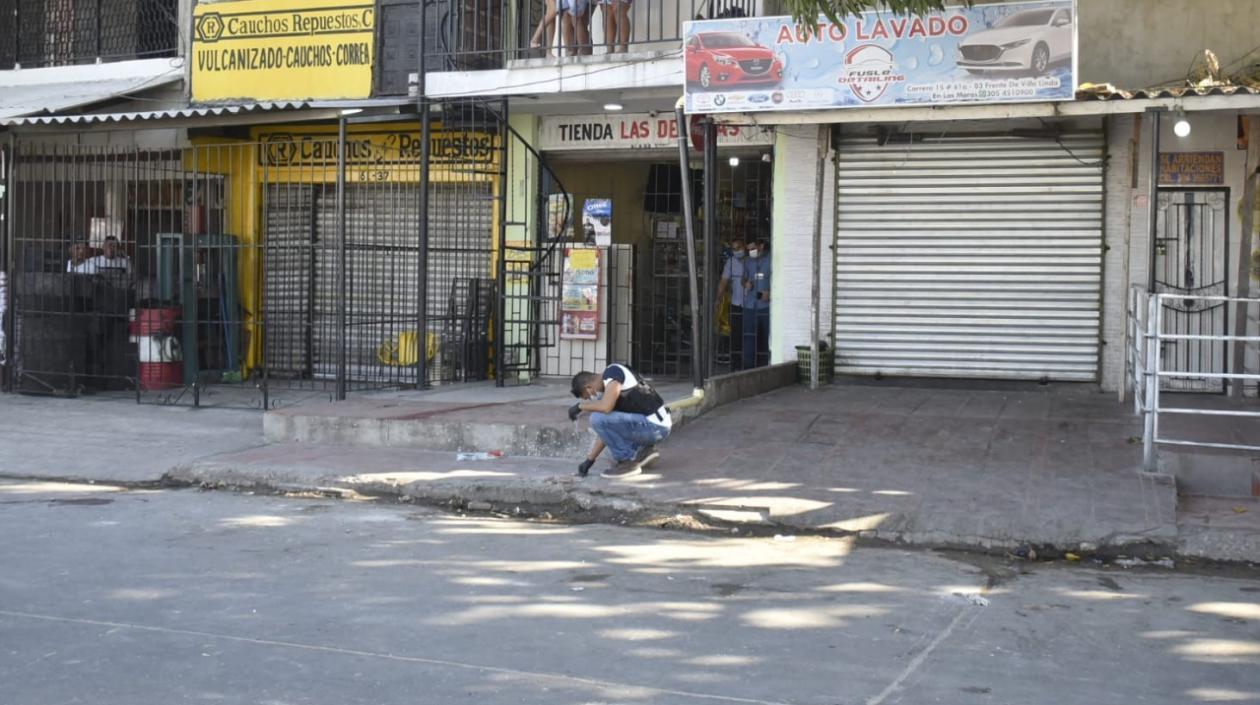 Lugar de los hechos.