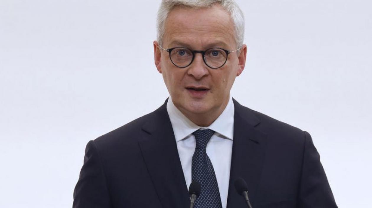 El Ministro de Finanzas de Francia, Bruno Le Maire.