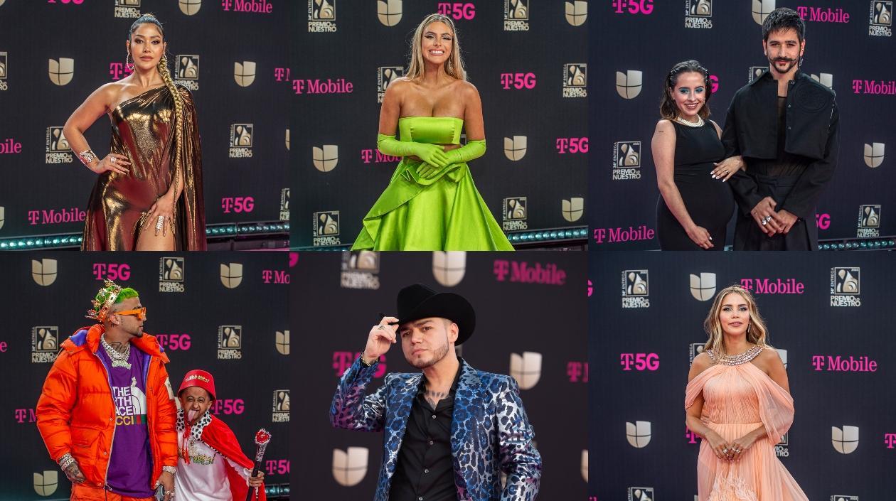 Algunos de los artistas.