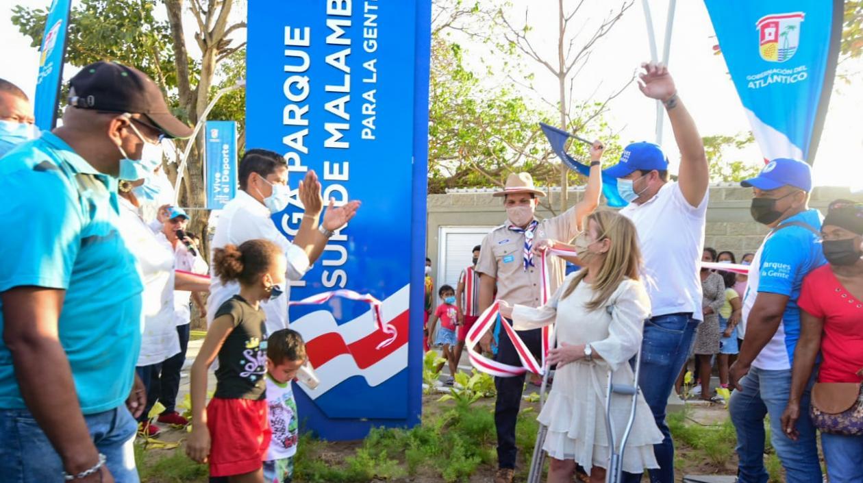 La Gobernadora del Atlántico, Elsa Noguera.