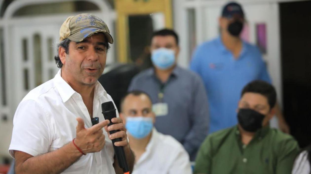 El precandidato a la Presidencia, Alex Char.