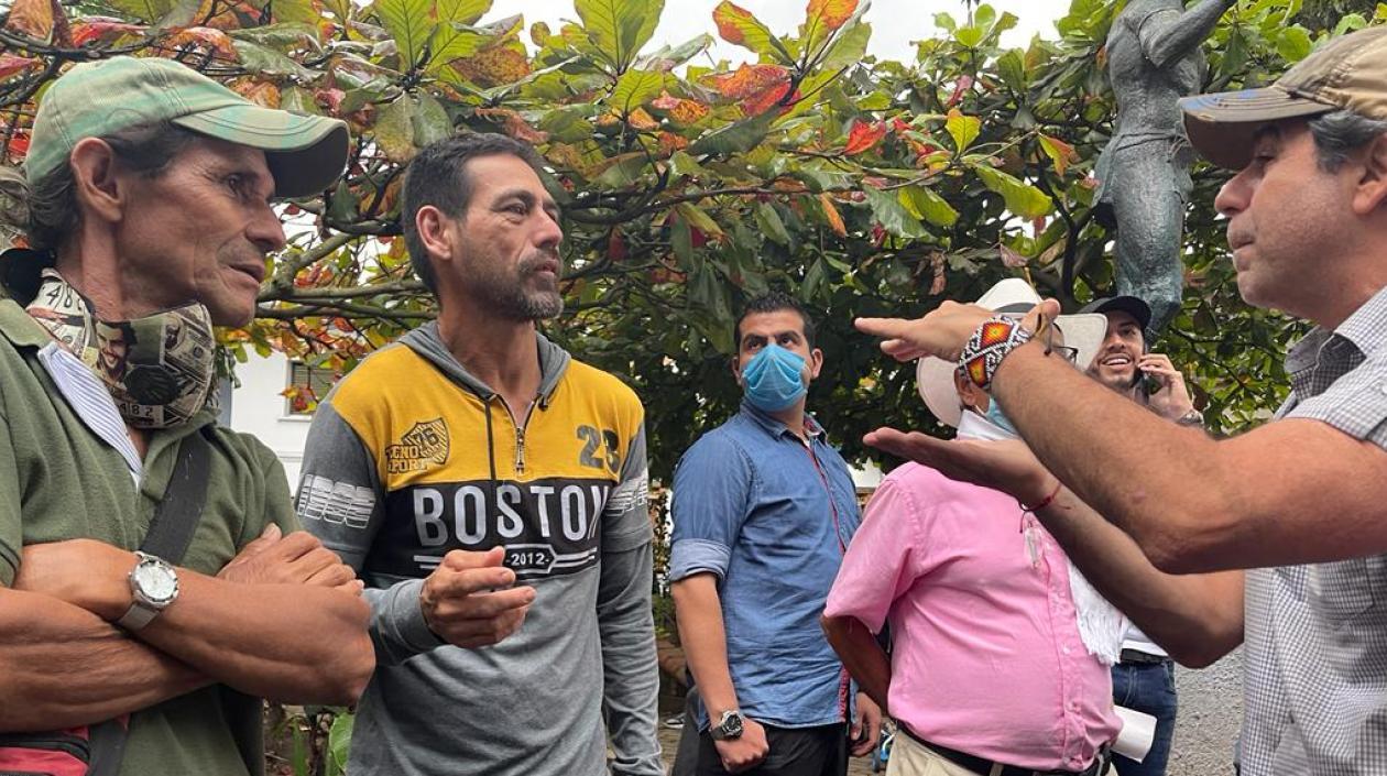 El precandidato a la Presidencia, Alex Char.