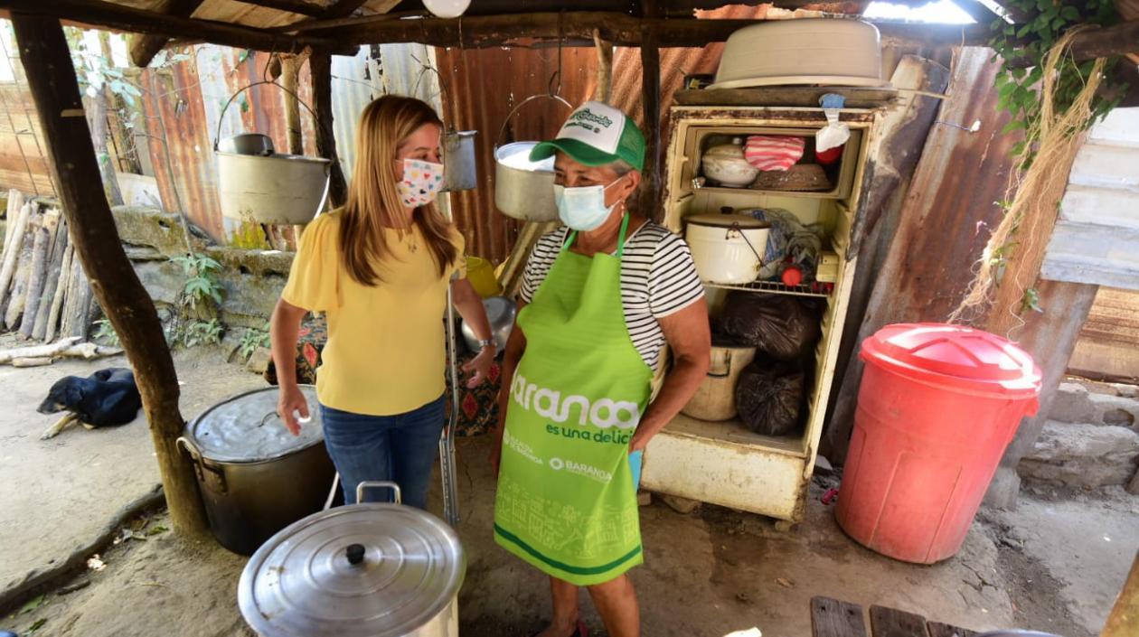 La Gobernadora del Atlántico, Elsa Noguera.