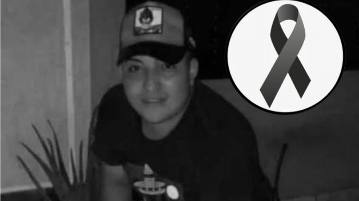 El patrullero Jorge Andrés Bernal.