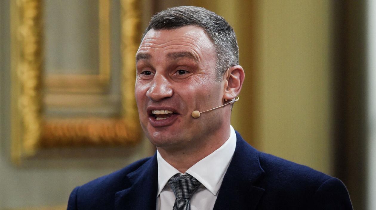 Vitali Klitschkó, alcalde de Kiev. 
