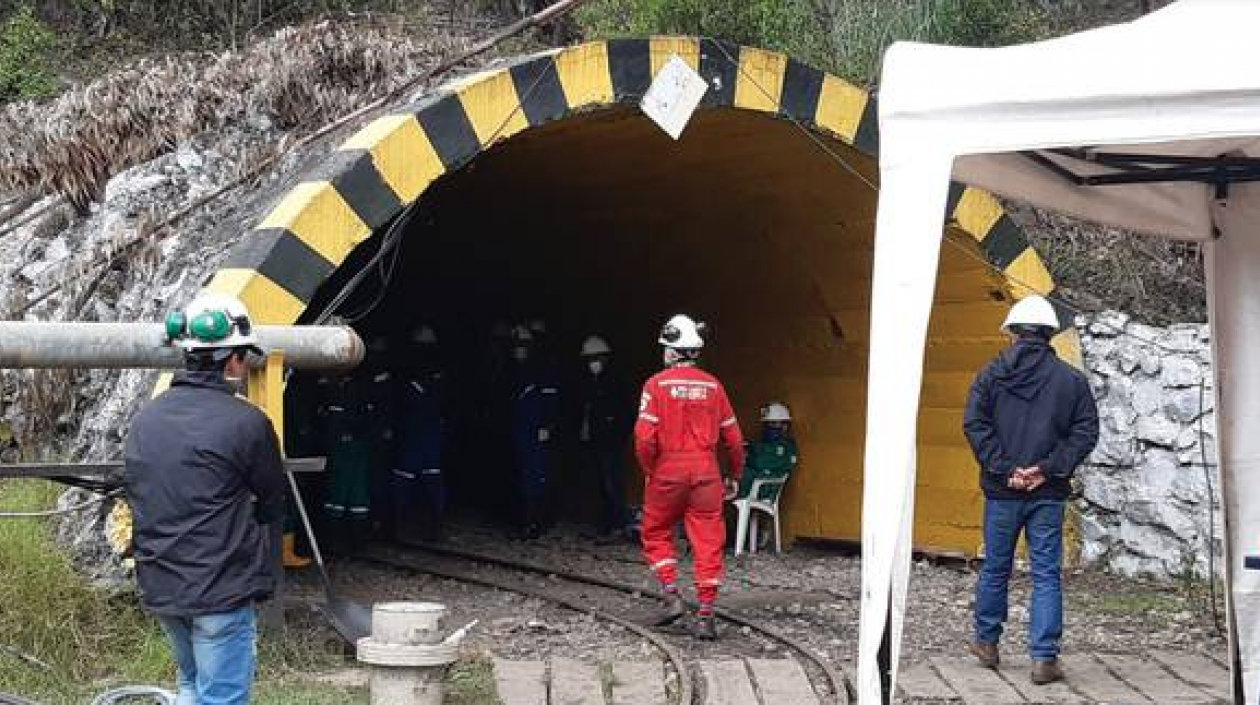 Imagen de la mina de La Chapa.