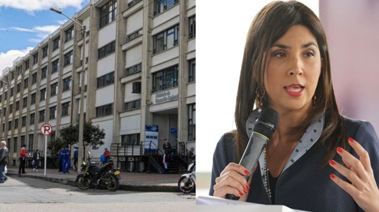 El Ministerio de Educación le hace seguimiento a casos Marymount y Colsubsidio, indicó la ministra María Victoria Angulo (foto derecha).