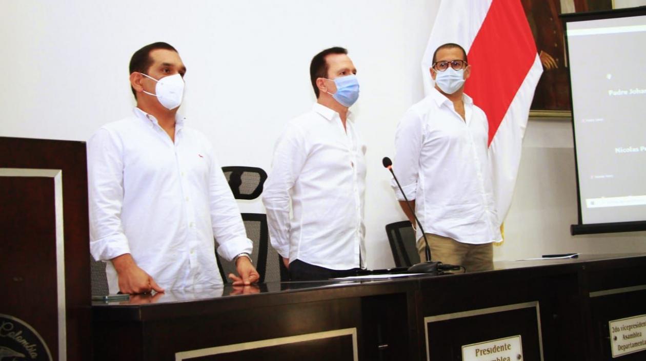 La nueva mesa directiva de la Asamblea