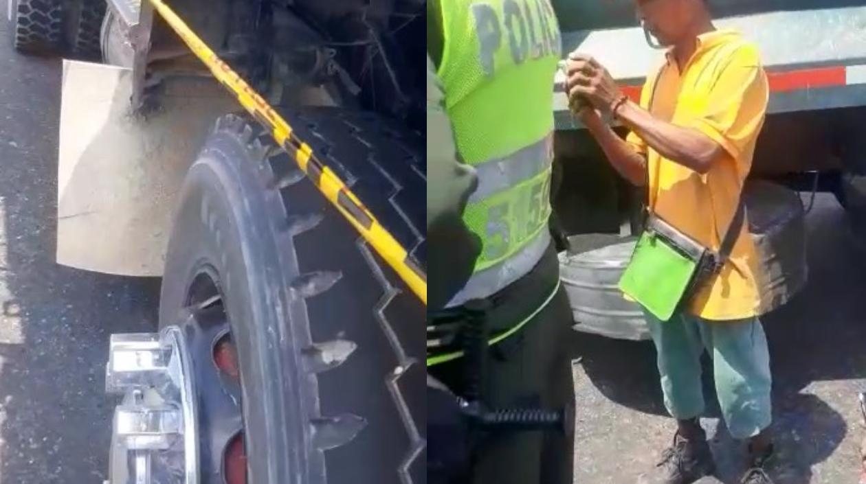 Fallecido en la Circunvalar