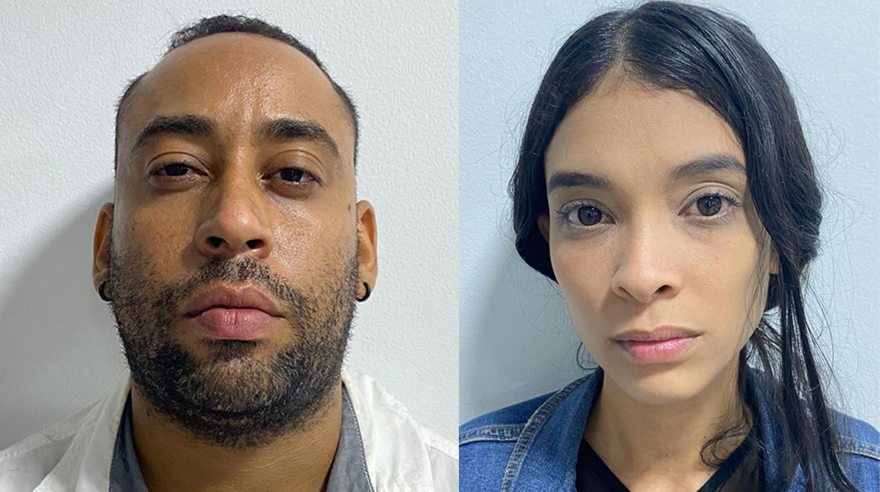 Alias 'El Veneco' y la 'Barby'.