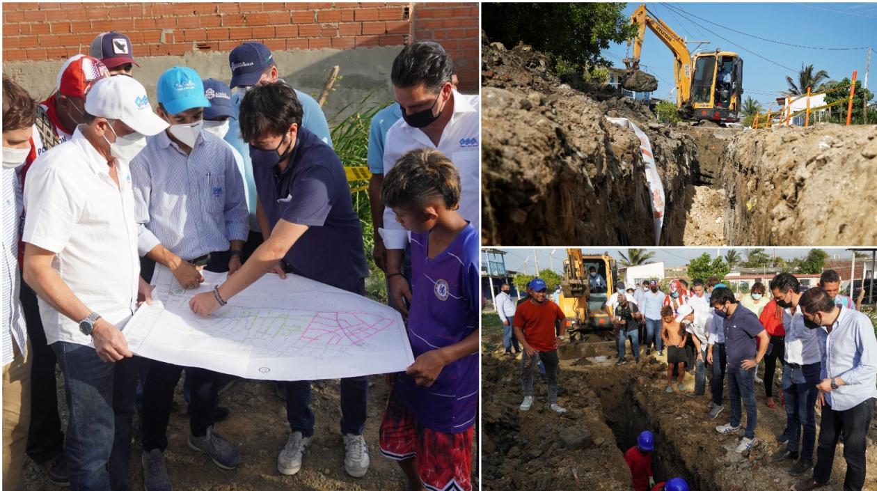Una promesa hecha hace un año comenzó a hacerse realidad en el barrio ‘La Cangrejera’, del corregimiento La Playa. 