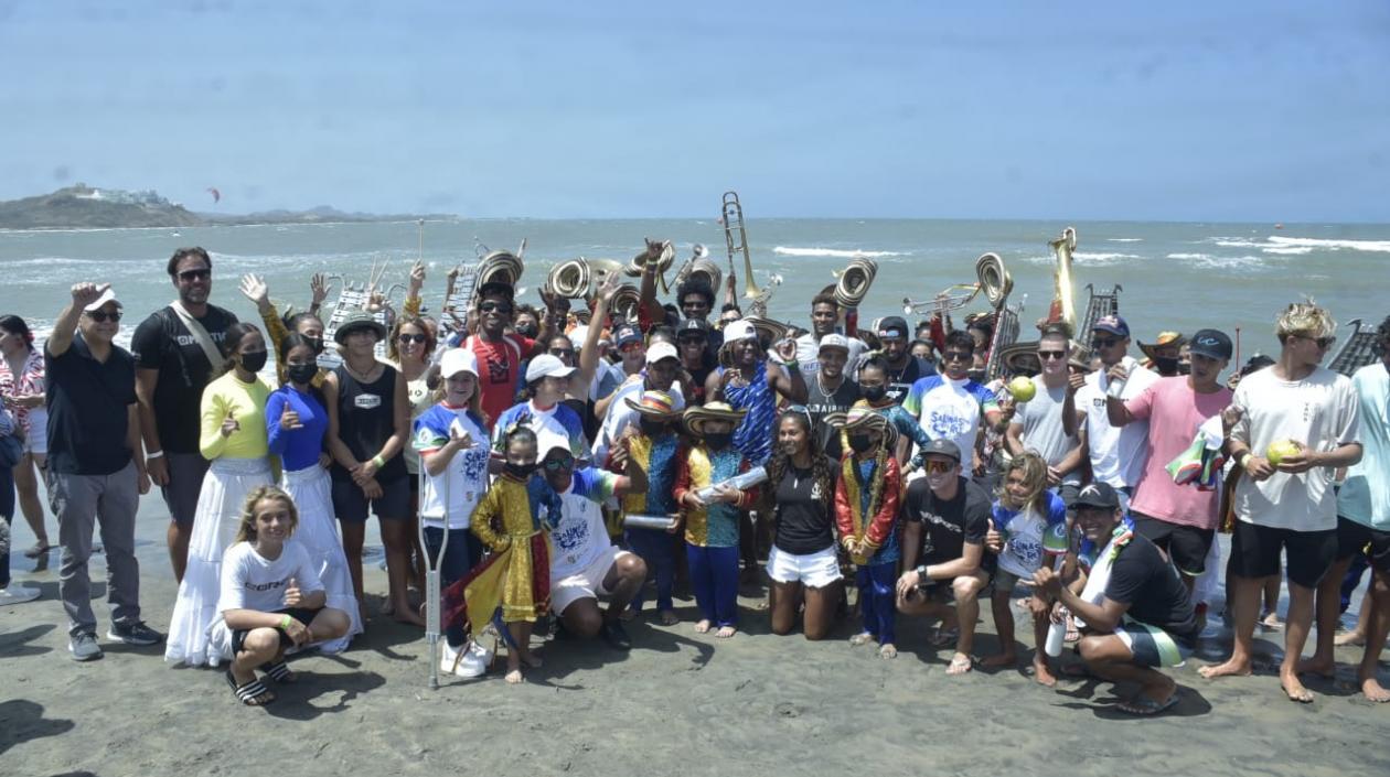 Inauguración Mundial de Kitesurf.