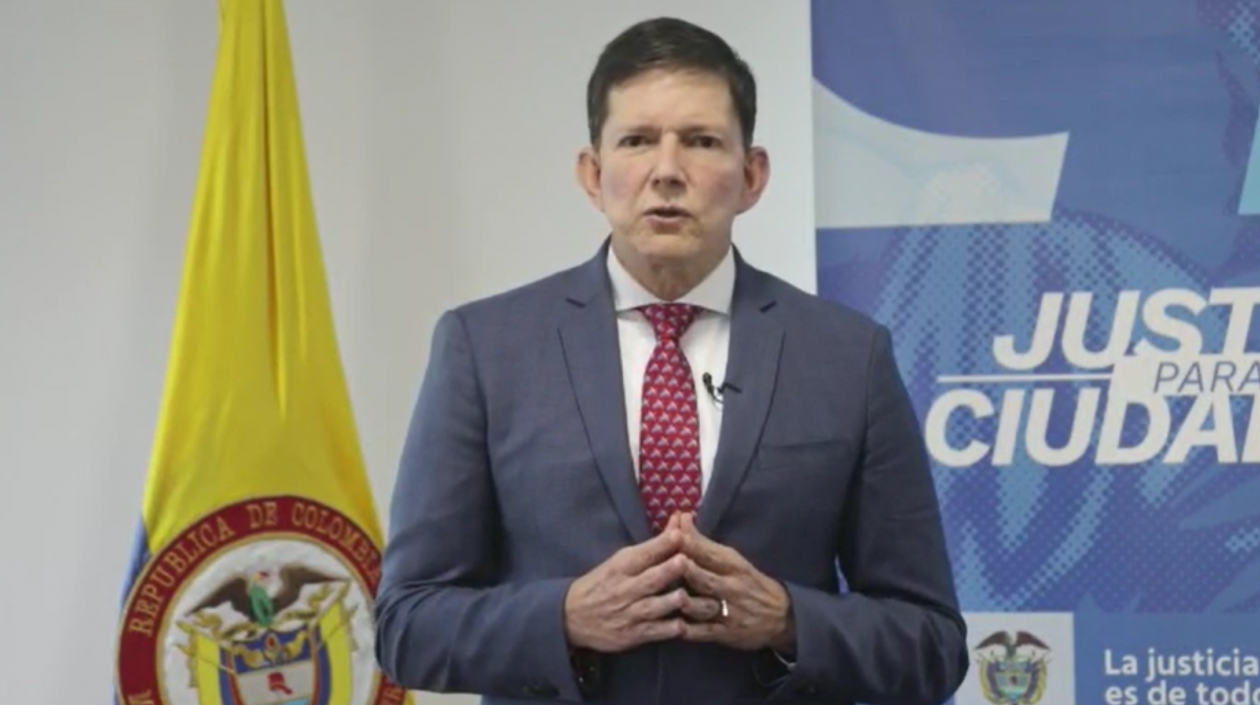 Wilson Ruiz Orejuela, ministro de Justicia.