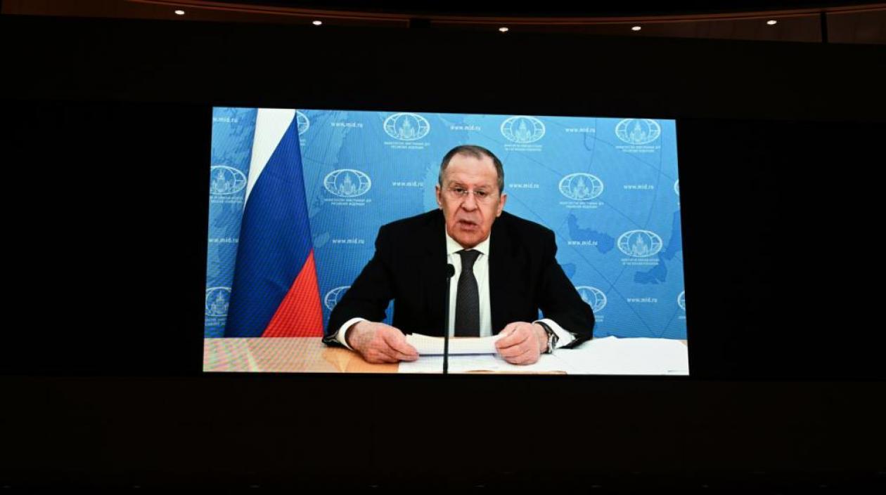 El ministro de Exteriores ruso, Serguei Lavrov.