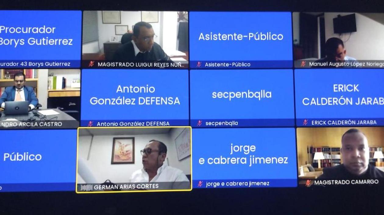 Aspecto de la audiencia.