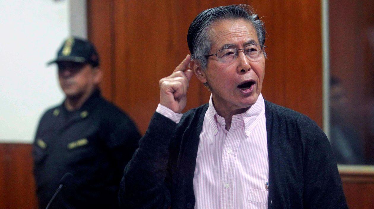Alberto Fujimori, expresidente de Perú.