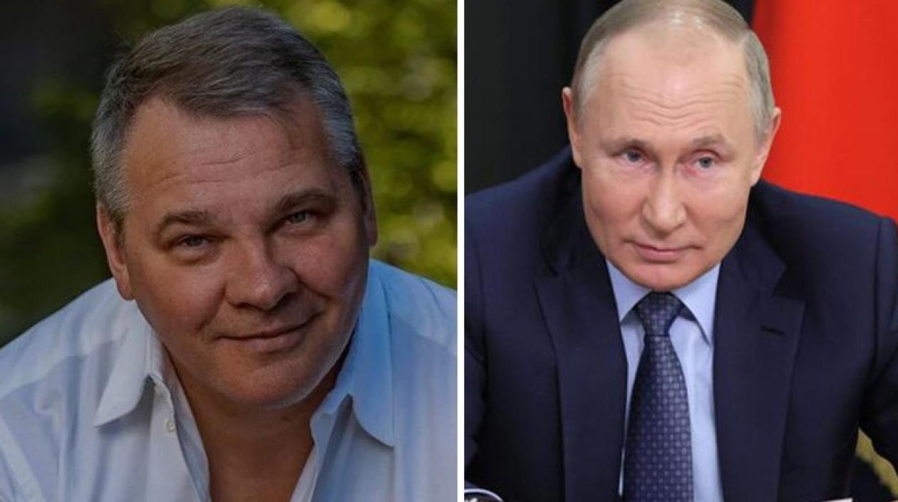 El empresario ruso Alex Konanykhin y Vladimir Putin