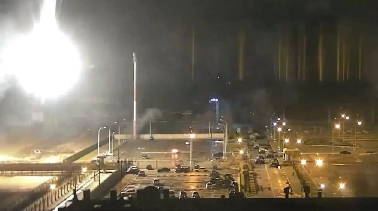 Central nuclear de Energodar.