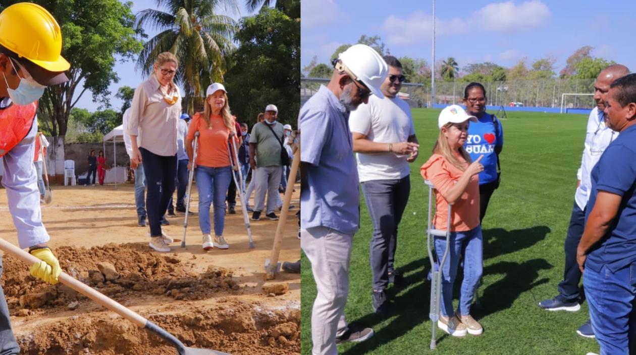La Gobernadora del Atlántico, Elsa Noguera.