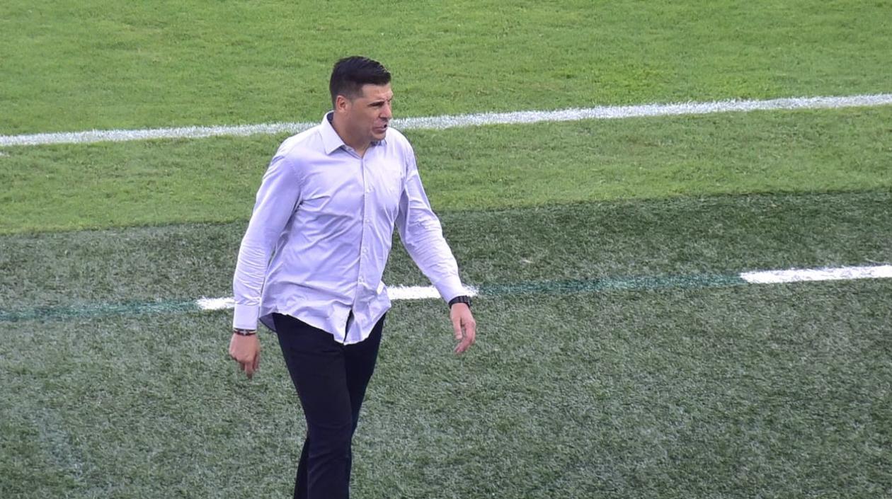 Juan Cruz Real, DT del Junior.