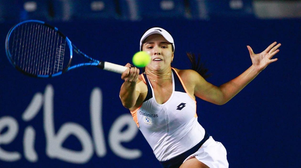 María Camila Osorio, tenista colombiana. 