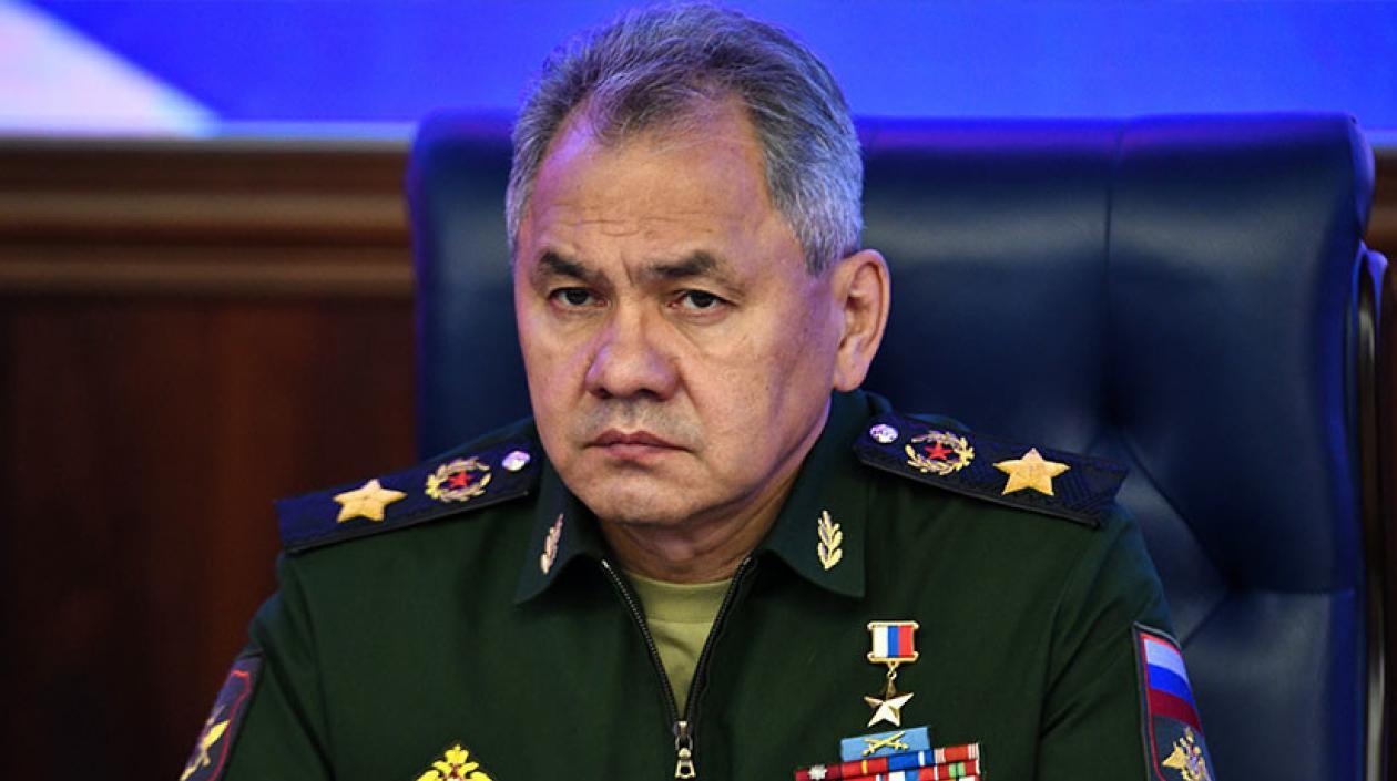 Sergei Shoigu, Ministro de Defensa de Rusia.