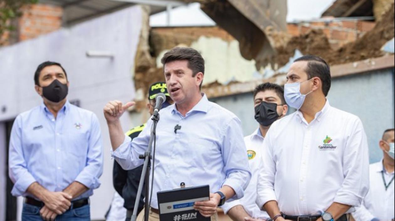 El Ministro de Defensa, Diego Molano.