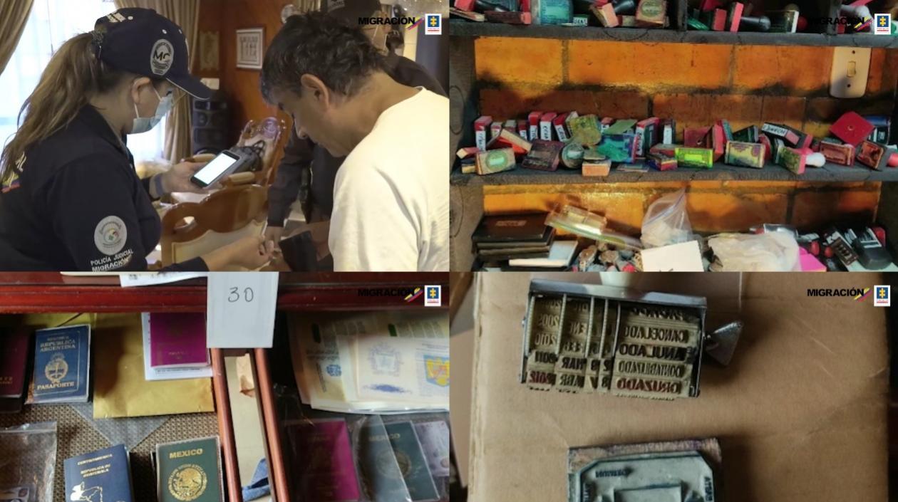 Imágenes del operativo.