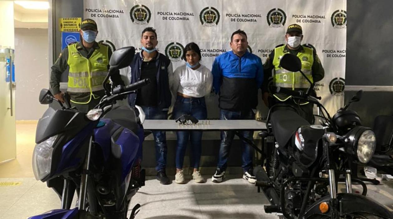 Los capturados por los hechos en La Playa.