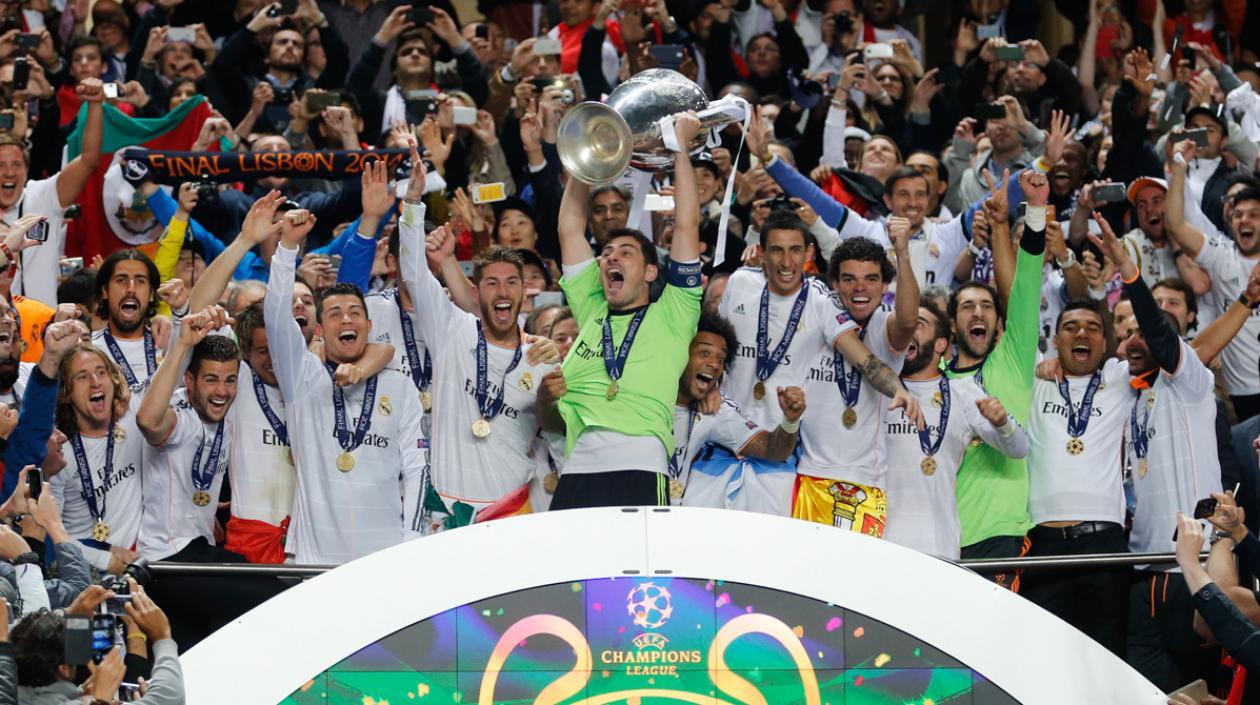 Real Madrid en una de sus muchas consagraciones. 