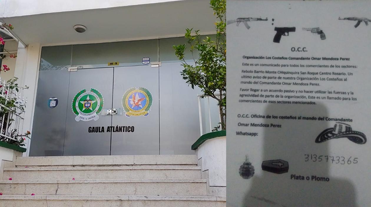 Gaula atribuye a alias ‘Cachete’ nuevas amenazas a tenderos 