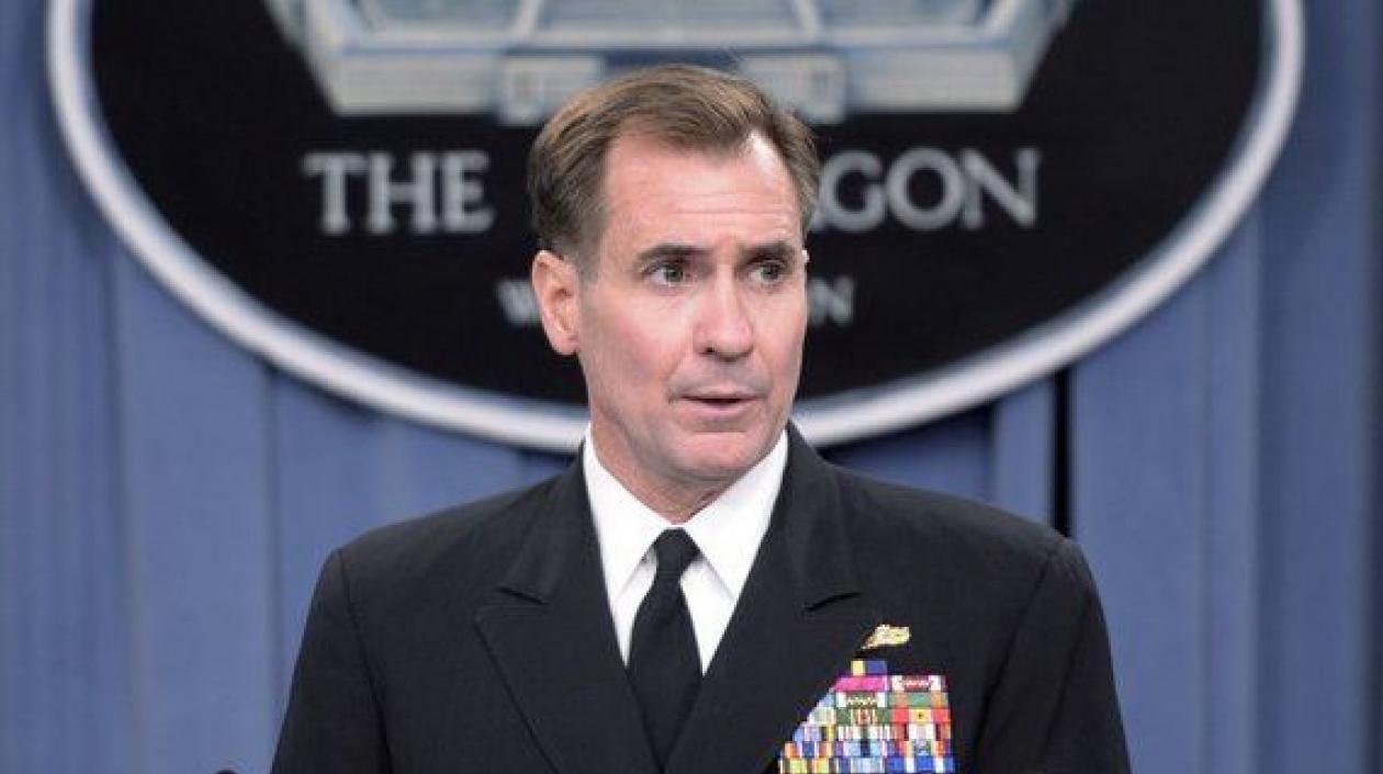 El portavoz del Departamento de Defensa estadounidense, John Kirby.