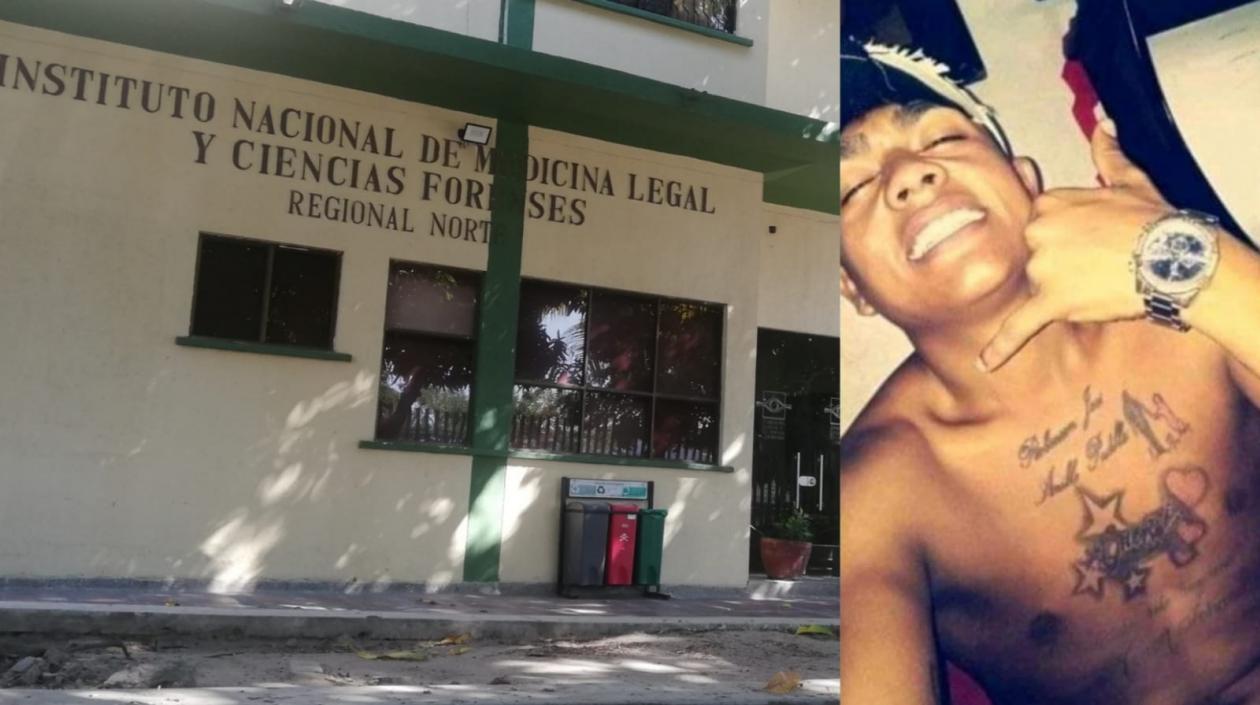 Manuel Junior Gonzalez Anillo, la víctima.