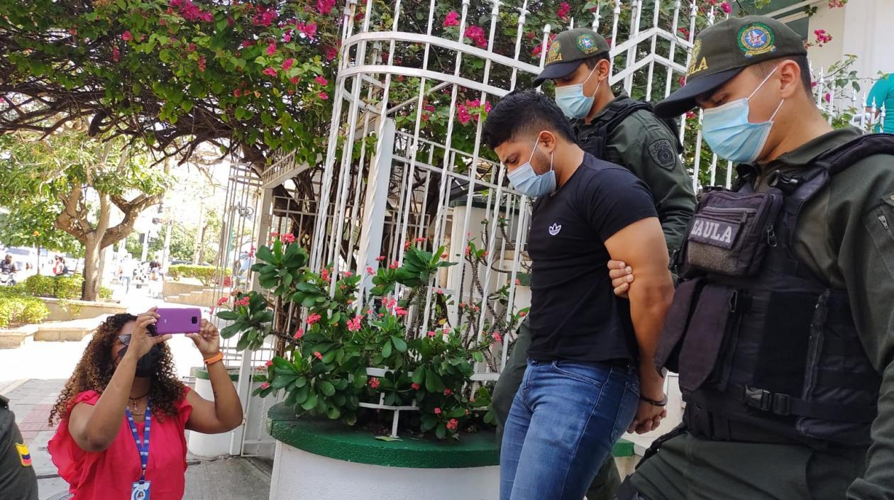 Jairo Medina Vega, el capturado.